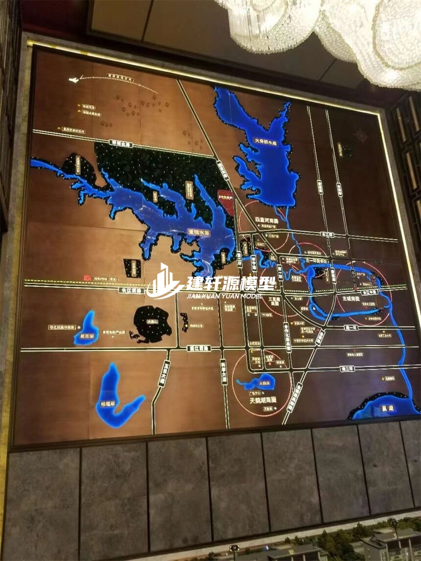 高州区域壁挂模型制作