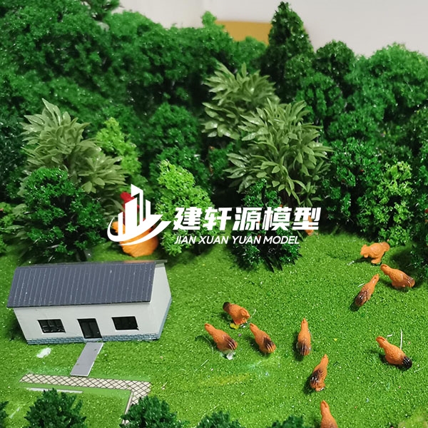 高州智慧农场沙盘模型生产